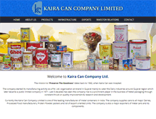 Tablet Screenshot of kairacan.com